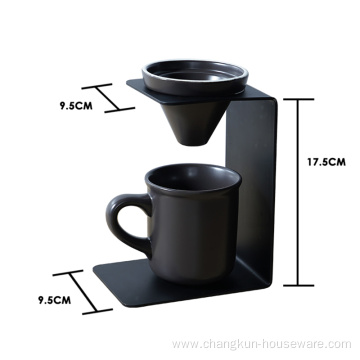 Stainless Steel Coffee dripper stand filter cup holder